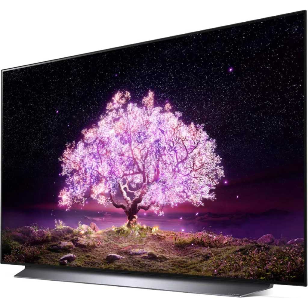 LG 55 Inch OLED 4K TV C1 series, Self lighting OLED, a9 Gen4 AI Processor 4K, Perfect Black, & Perfect Color