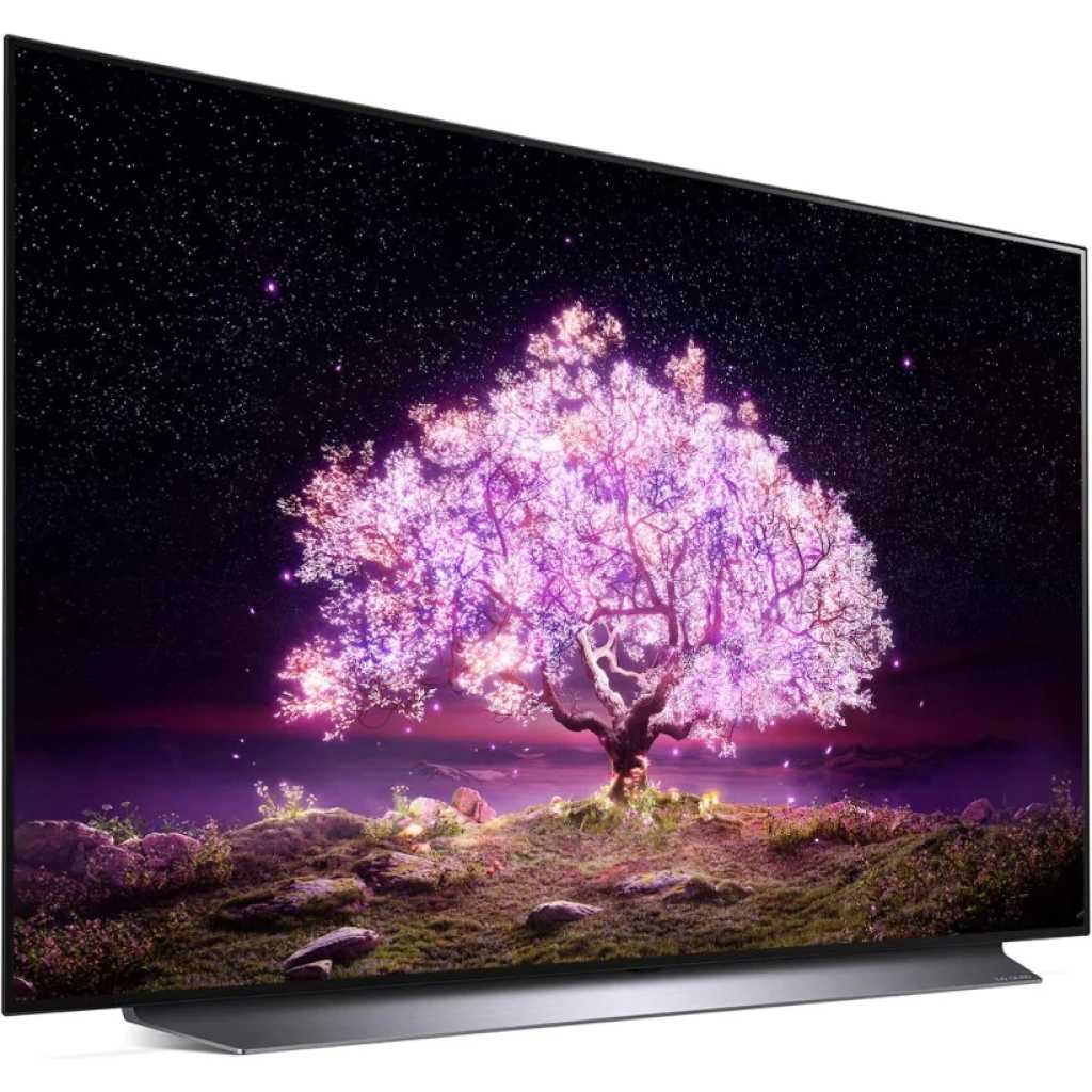 LG 55 Inch OLED 4K TV C1 series, Self lighting OLED, a9 Gen4 AI Processor 4K, Perfect Black, & Perfect Color