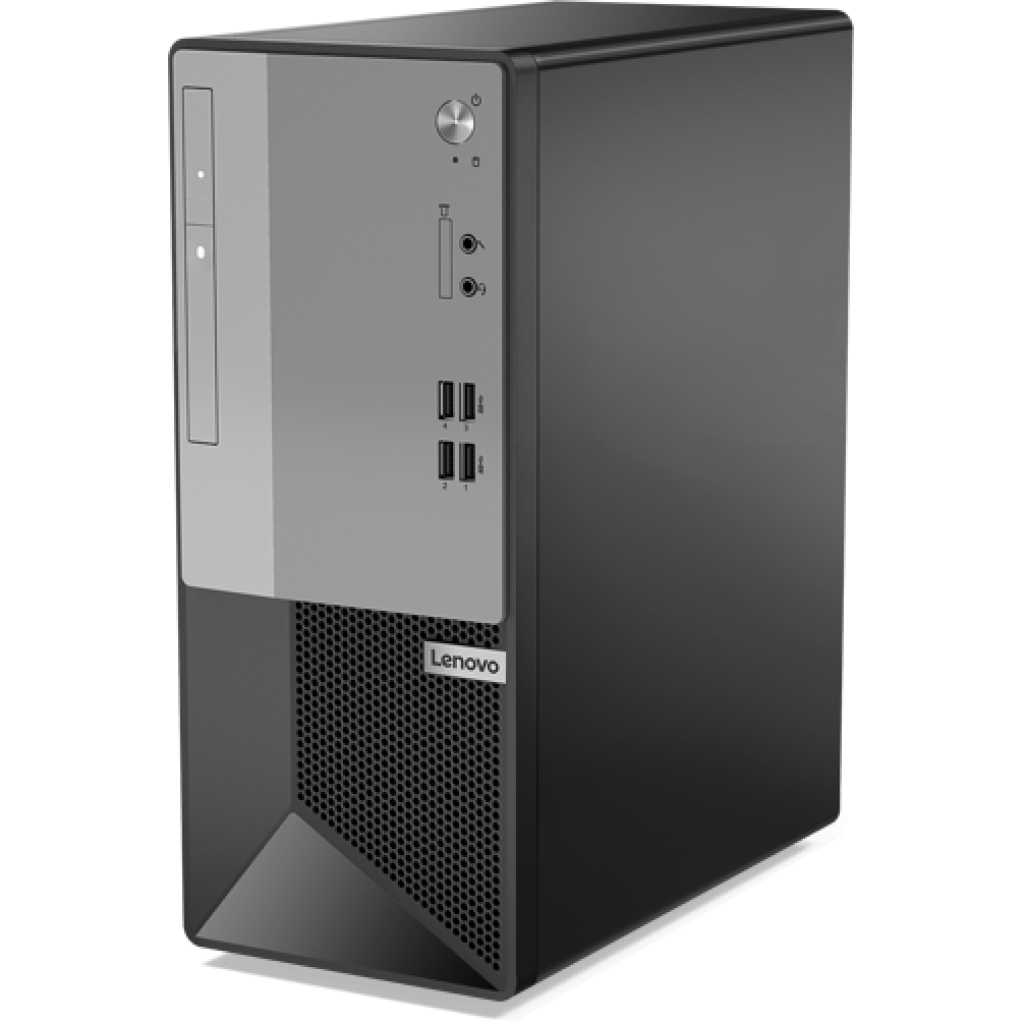 Lenovo V50T Desktop Intel Pentium G6405 4GB RAM 1TB HDD, 21.5″ FHD Monitor - Black