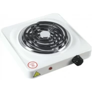 Electro Master EM-HP-1082 Single Solid Hot Plate Coil - Black/White