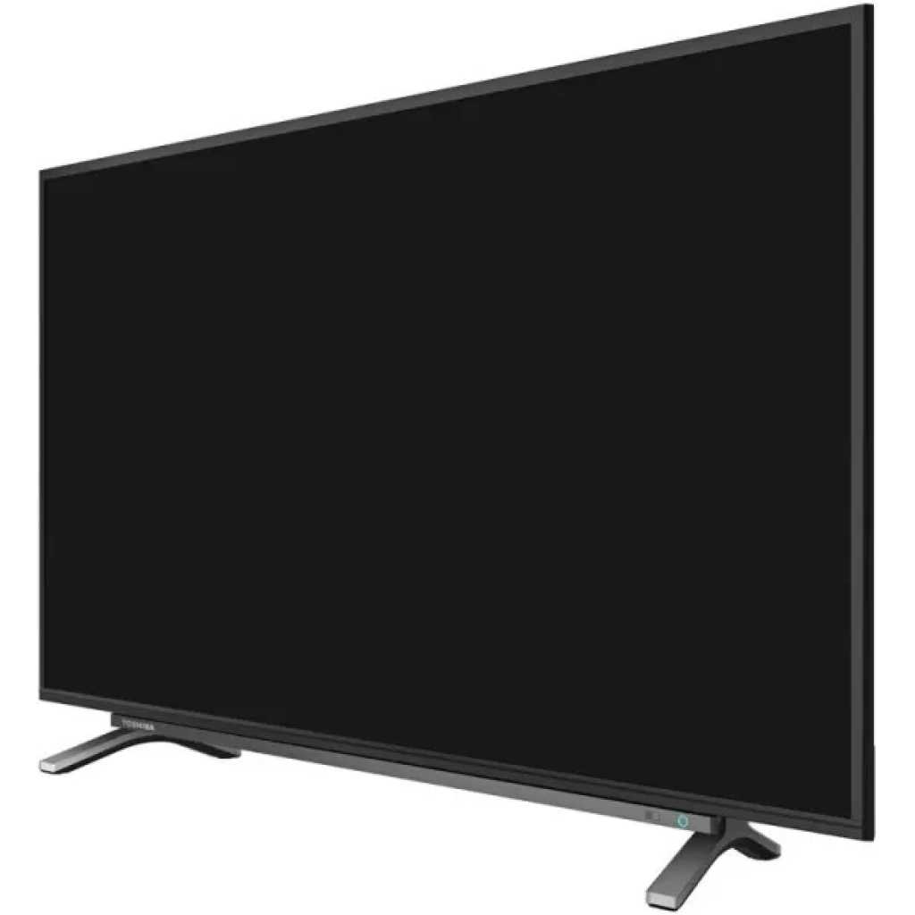 Toshiba 43-Inch LED Full HD Digital TV 43S25; Frameless With Inbuilt Free To Air Decoder - Black