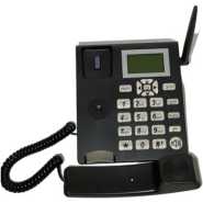 SQ Mobile SQ LS-820 Dual Sim Gsm Wireless Landline Desktop Phone - Black