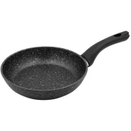 28Cm Non-Stick, Anti-Scratch Frying Pans, Cool Touch Handles For Induction, Electric and Gas Hobs- Black.
