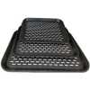 3 PCS Of Rubber Non-slip Serving Trays Platters- Multi-colours.