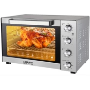 Global Star Microwave Oven With Rotisserie, 45 Litre - GS4500 Silver