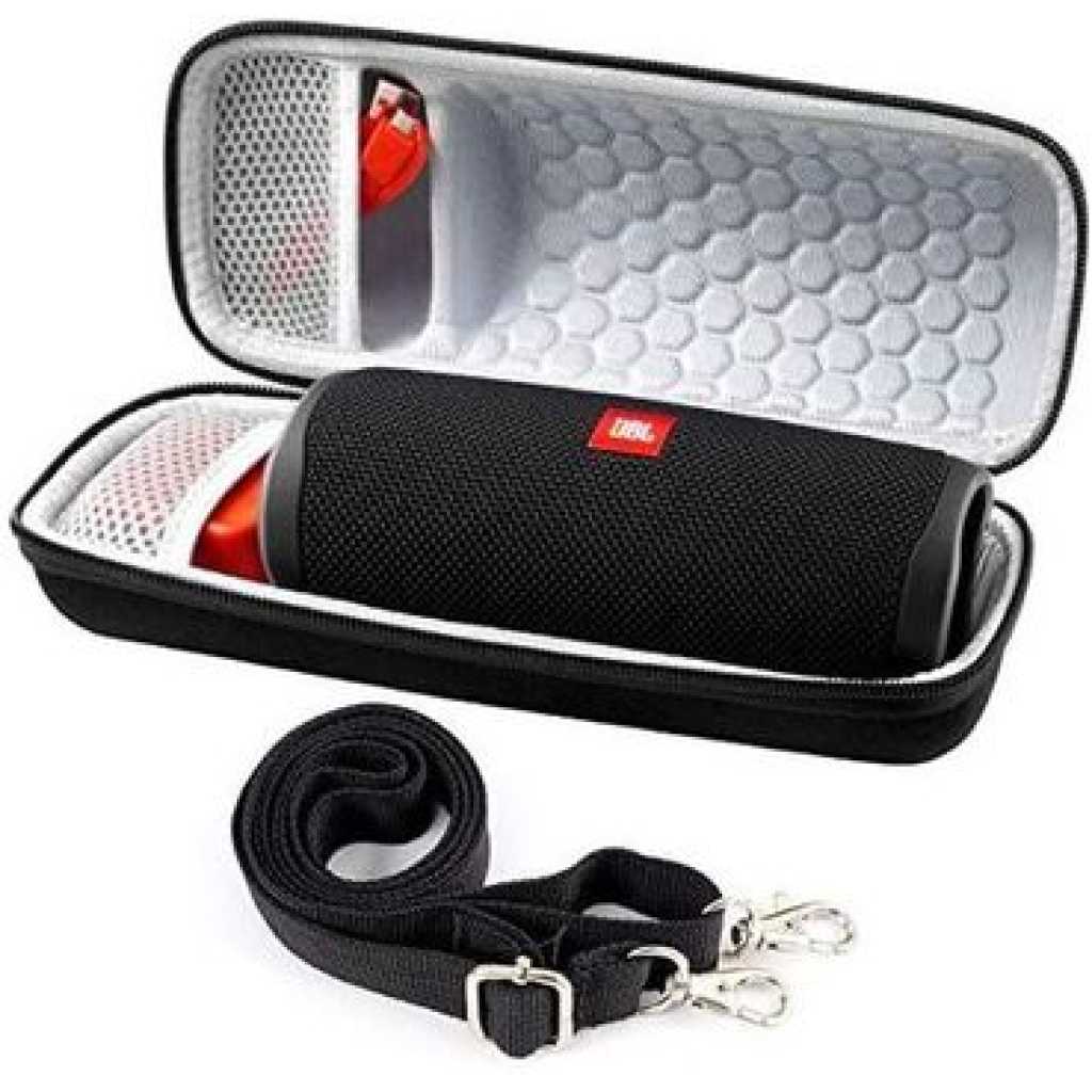 Jbl Protective Carrying Case Bag Cover for JBL flip 5 and Flip 6 Bluetooth Speaker- Black