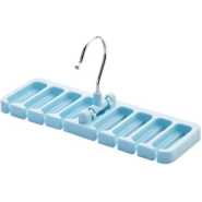 Multi-function Storage Rack Tie Belt Organizer Hanger, Blue