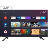 CHiQ 32-Inch Smart Android LED TV L32G7P; With In-built Decoder, HDMI, USB - Black