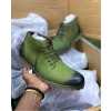 Men's Designer Timberland Boots - Green&Coffee Brown