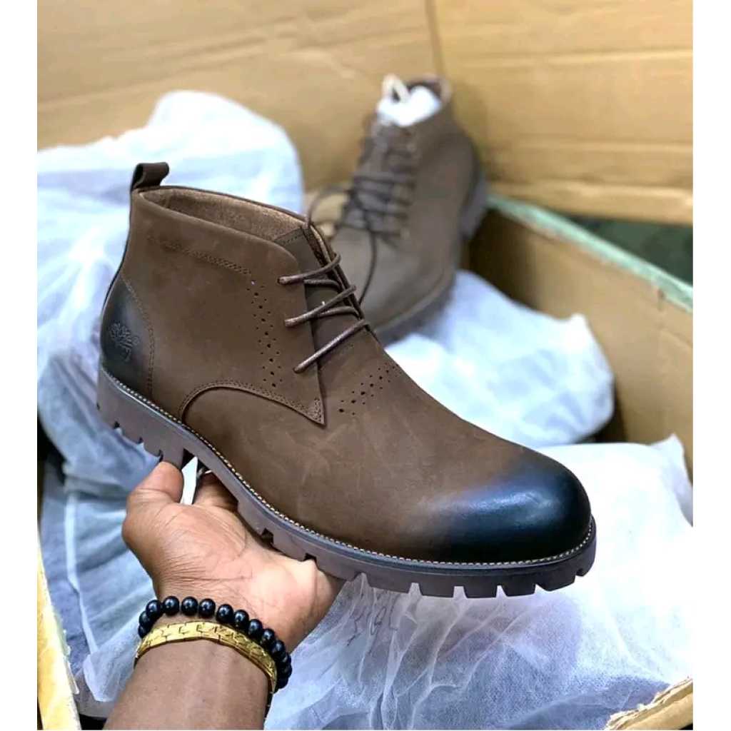 Men's Designer Boots - Brown