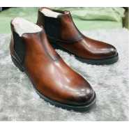 Men's Boots-Brown