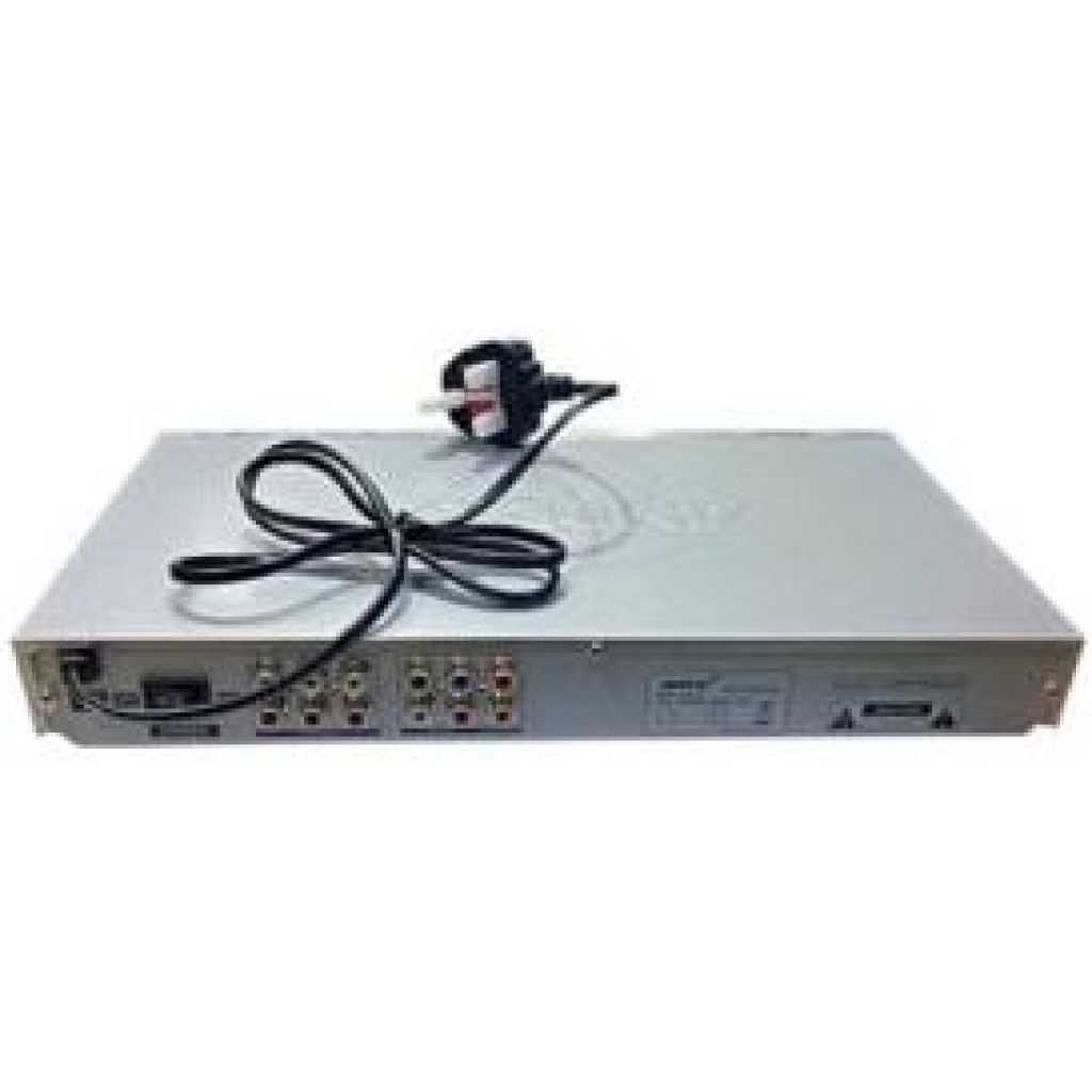Ampex HDMI DVD Player + Powerking 4-way Extension + Free HDMI Cable - Black
