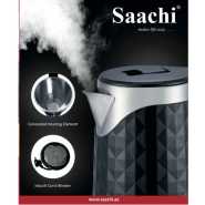 Saachi Stainless Steel Electric Kettle 2L NL-KT-7747- Silver & Black