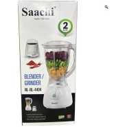 Saachi Double Jar Blender, 1.5L NL-BL-4404 - White