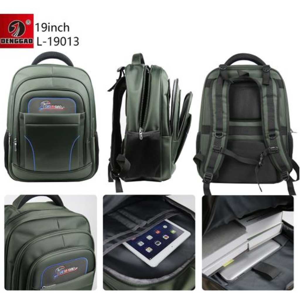 DENGGAO Anti-Theft Travel Laptop Student Bookbag Backpack Bag19 Inch, Multi-Colours.