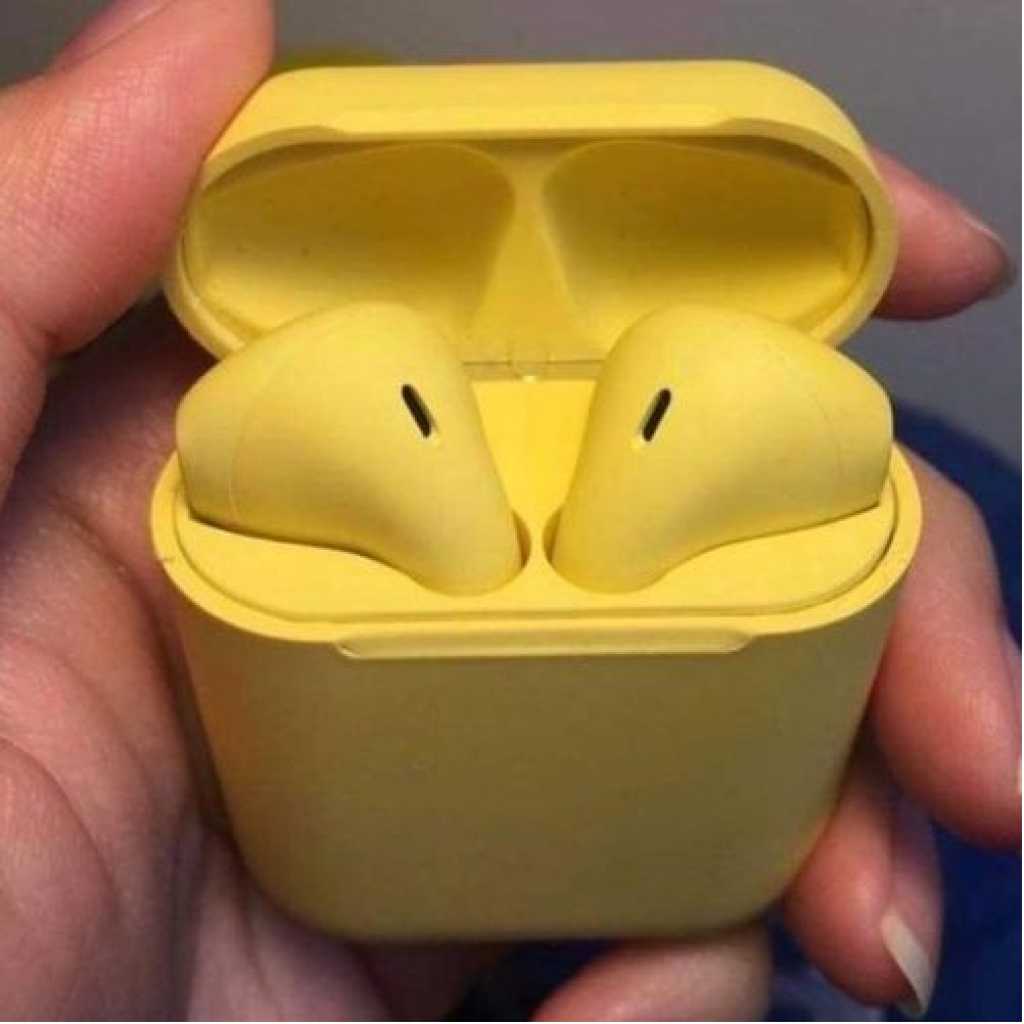 Inpods 12 Bluetooth 5.0 Wireless Earbuds - Yellow