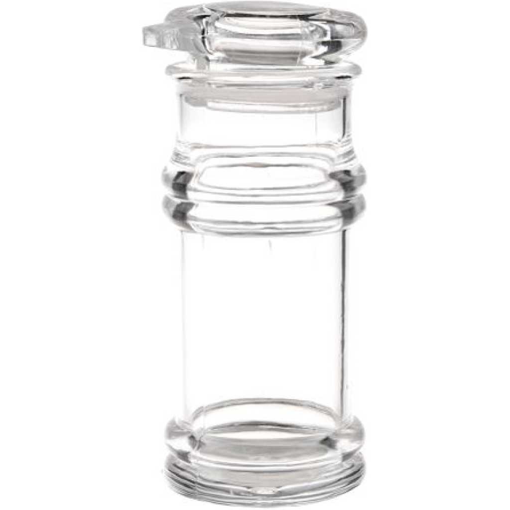 Acrylic Leak-proof Condiment Seasoning Container Vinegar Oil Bottle Jar- Clear.