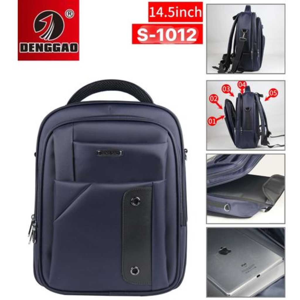 DENGGAO Anti Theft Travel Laptop Student Bookbag Backpack Bag 14.5 Inch, Multi-Colours.