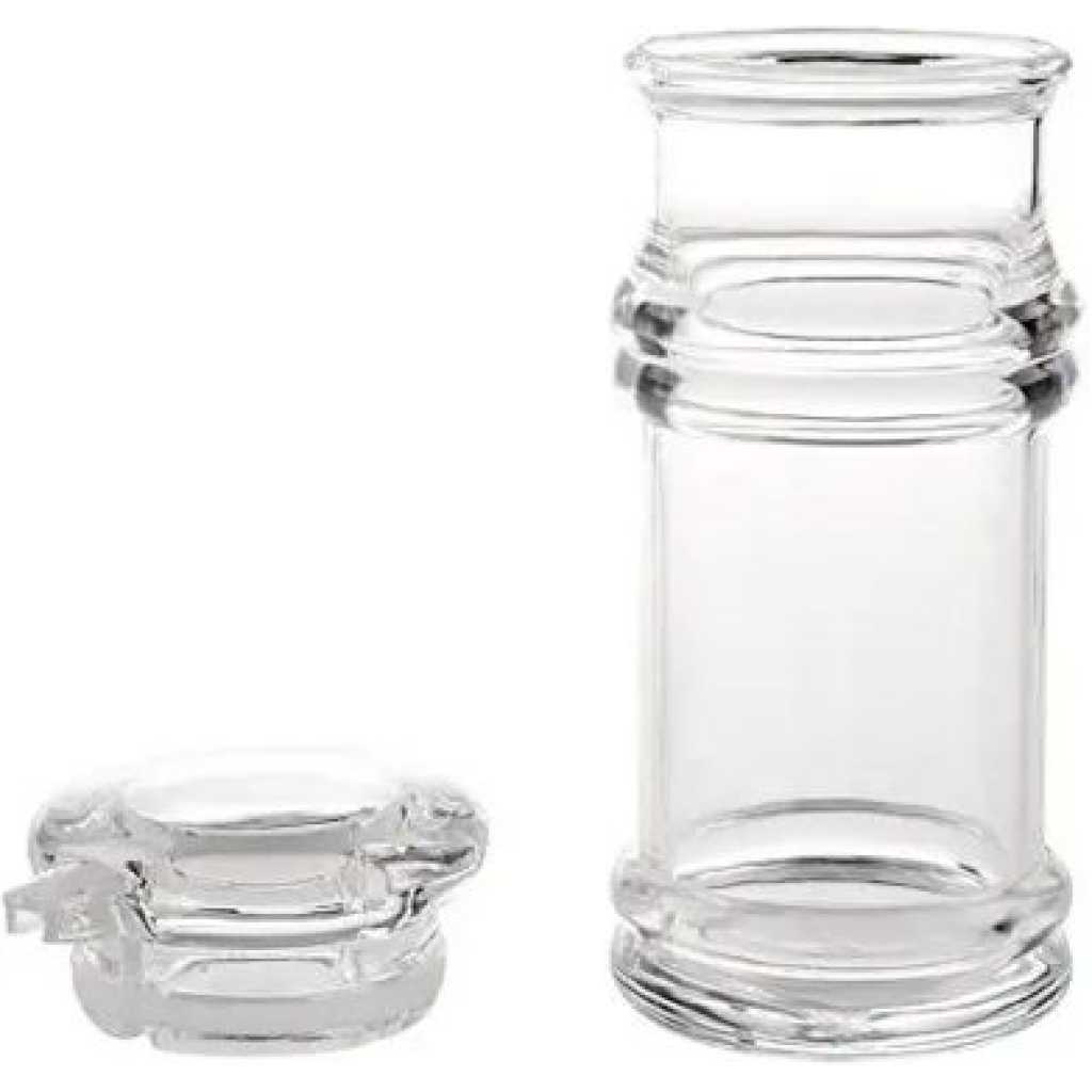Acrylic Leak-proof Condiment Seasoning Container Vinegar Oil Bottle Jar- Clear.