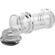 Acrylic Leak-proof Condiment Seasoning Container Vinegar Oil Bottle Jar- Clear.