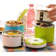 3 Layer Steel Food Insulated Lunch Box Container Tiffin- Multi-colours. Lunch Boxes TilyExpress