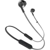 JBL T205BT by Harman Wireless Bluetooth in Ear Neckband Headphones With Mic, Jbl Pure Bass Sound, 6Hr Battery Life, Hands Free Calls (Black)
