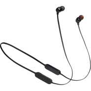 JBL Tune 125BT by Harman Wireless Neckband Bluetooth in Ear Headphone with Mic (Black)