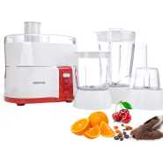 Geepas 2 Speed 4 In 1 Food Processor | Blender, Grinder, Chopper, Model No GSB9890