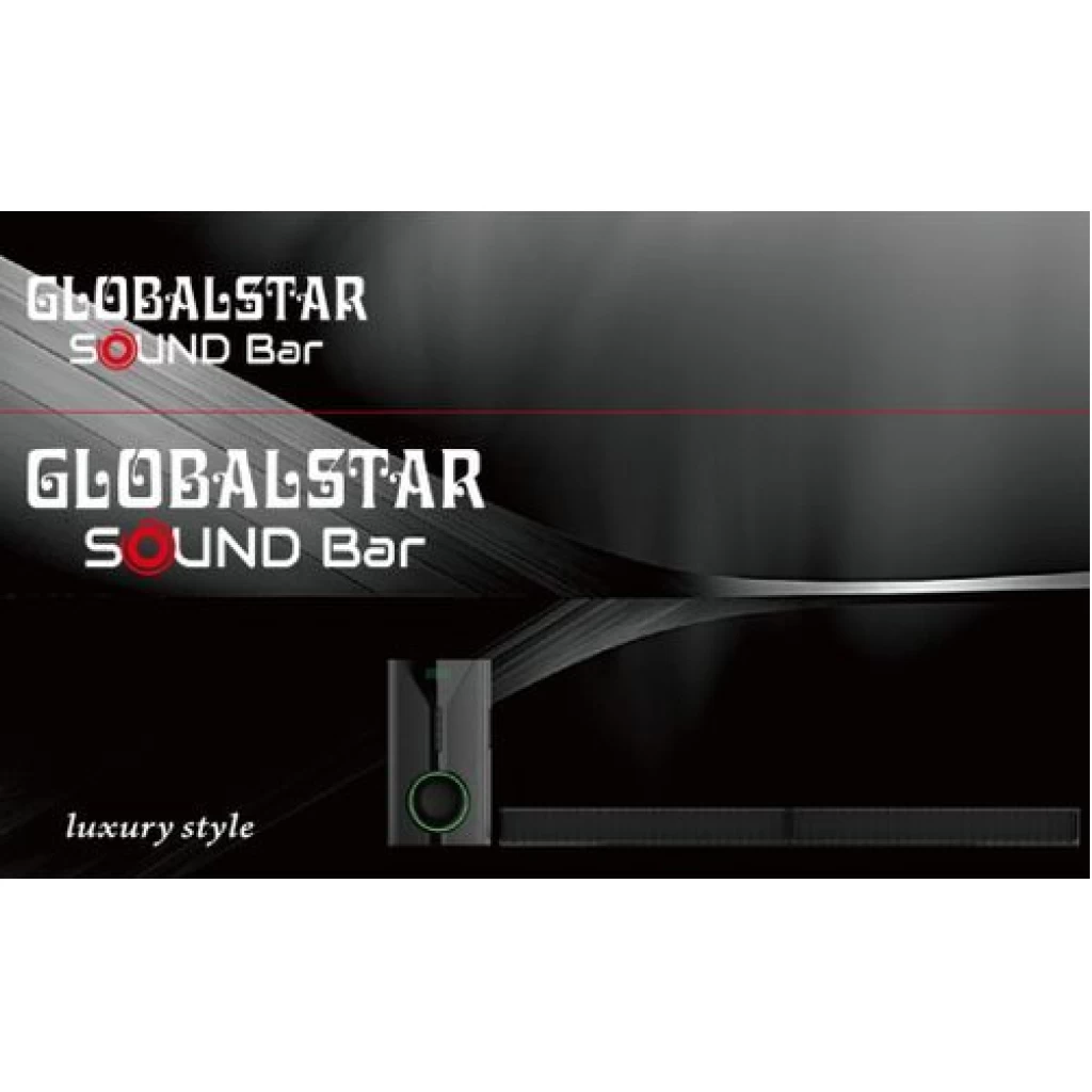 Global Star Sound Bar System 2.1 Channel GS-5503 Hifi Enabled - Black