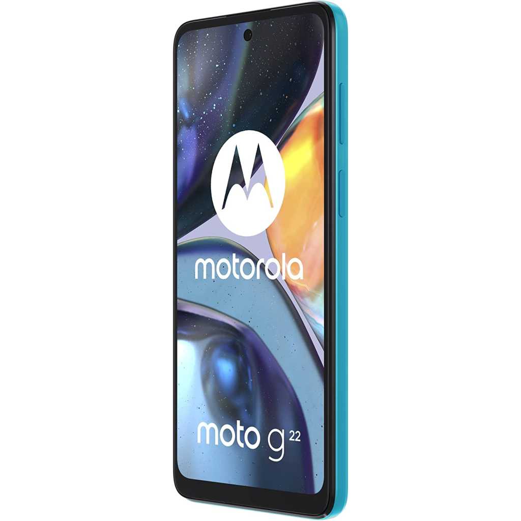 Motorola G22,4GB RAM/128GB ROM 5000mAh 6.5" 50MP - Iceberg Blue