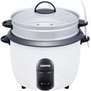 Geepas GRC35011 1.5L Automatic Rice Cooker 500W - Steam Vent Lid & Simple One Touch Operation |Make Rice, Steam Healthy Food & Vegetables | 2 Year Warranty