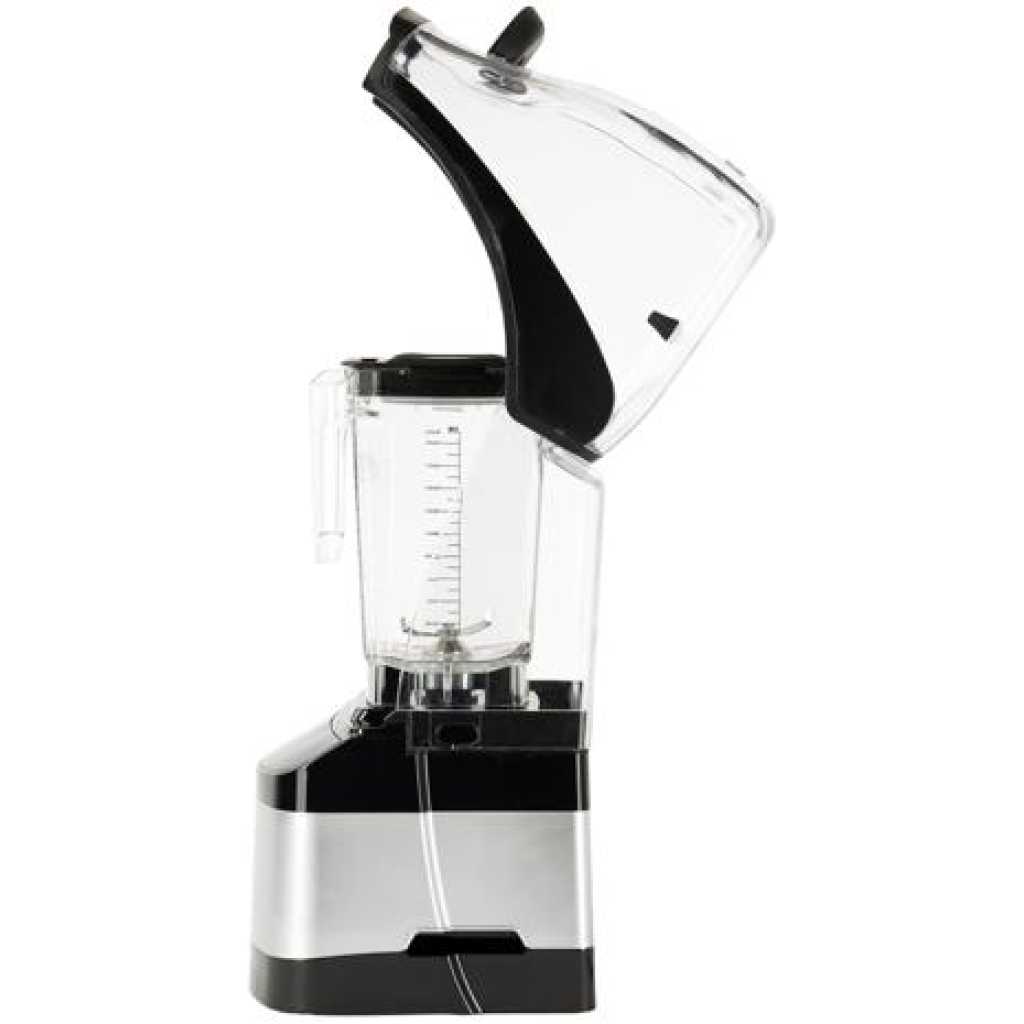 Geepas| GSB44084 Sound Proof Digital Blender, LED Timer, 2L Jar, GSB44084 | Nine Preprogrammed Function | 1800W Blender for Flavored Milk, Smoothie, Sorbet