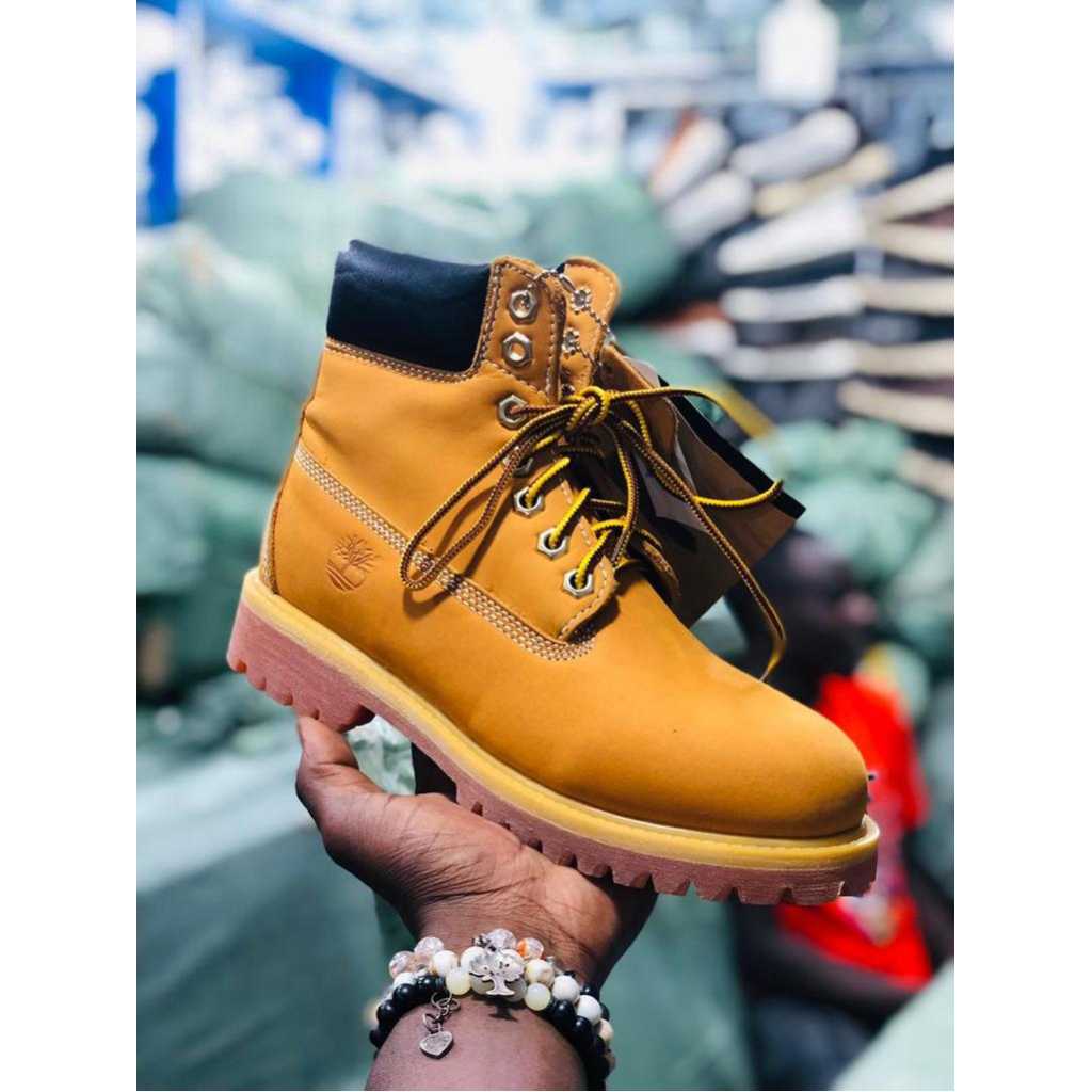 Men's Timberland Boots - Yellow