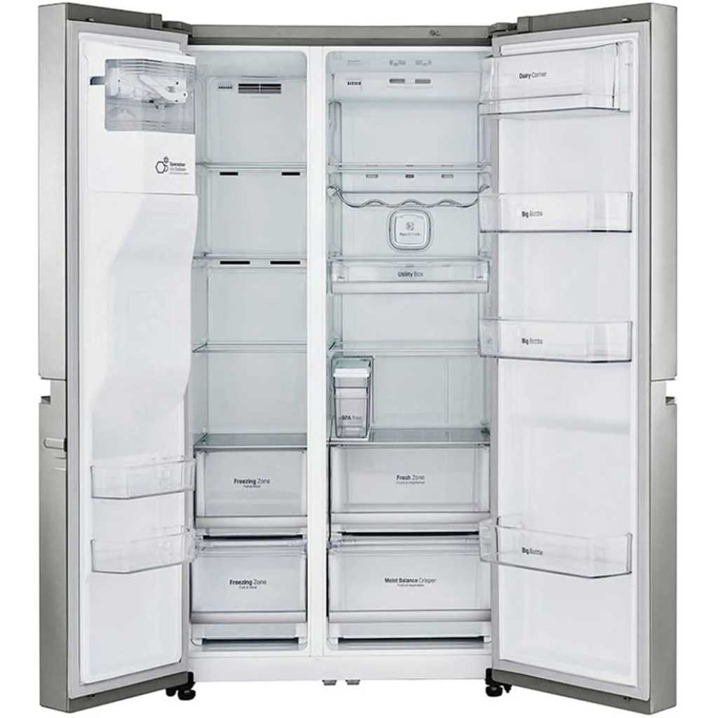 LG 810L GR-J337CSAL Door-in-Door® Side by Side Refrigerator, Inverter Linear Compressor, Hygiene FRESH+™, ThinQ