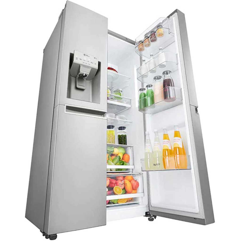 LG 810L GR-J337CSAL Door-in-Door® Side by Side Refrigerator, Inverter Linear Compressor, Hygiene FRESH+™, ThinQ