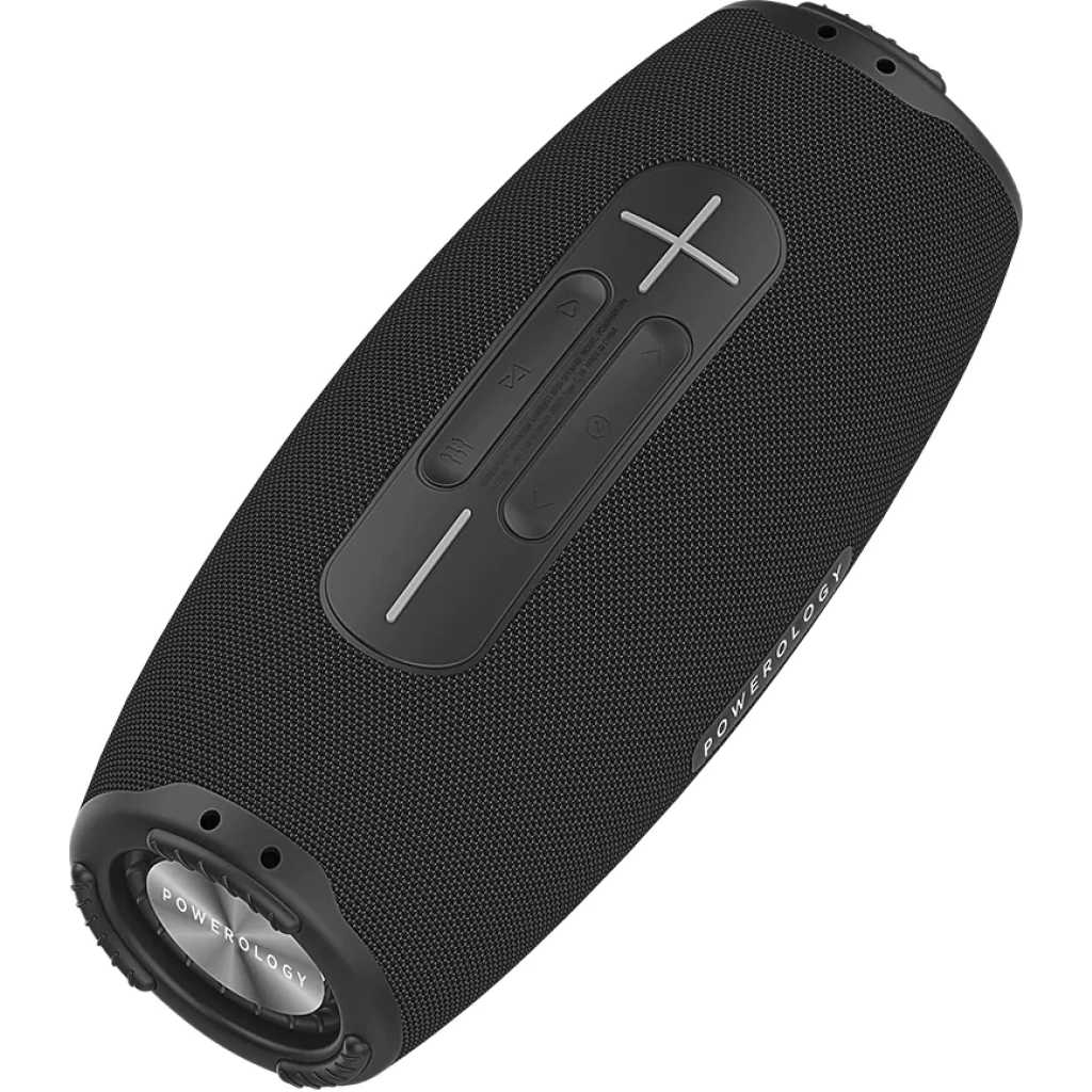 Powerology Phantom Boombox Portable Bluetooth Speaker - Black