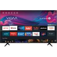 Hisense 55 inch 4K Smart TV – Frameless Vidaa Smart TV, Bluetooth, HDMI, USB, Netflix and Youtube One Touch