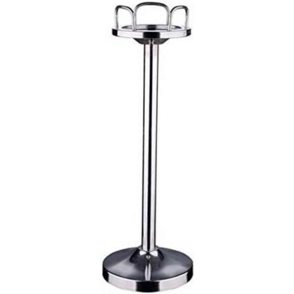 Stainless steel Champaign,Wine Ice Bucket Stand Holder -Silver.