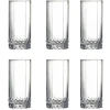 Tango 6 Piece Of Water/Juice Glasses/Tumblers-Colorless