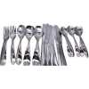 24pcs Cutlery (Forks, Spoons & Knives) - Silver