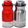 Salt and Pepper Shaker - Red, Silver