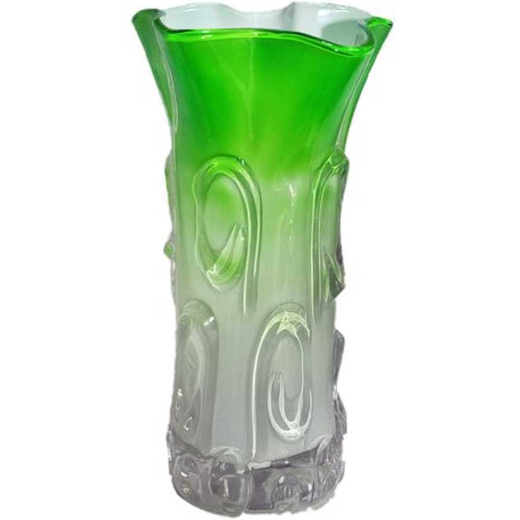 Green Flower Vase - Green