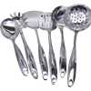 6 Pieces Of Kitchen Tool Food Serving Utensil Spoons Cutlery Set- Silver