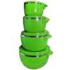 4pc Hot Pot/ Serving Dishes, Green