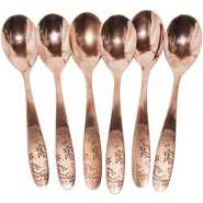 Tea Spoons, 6pcs - Copper