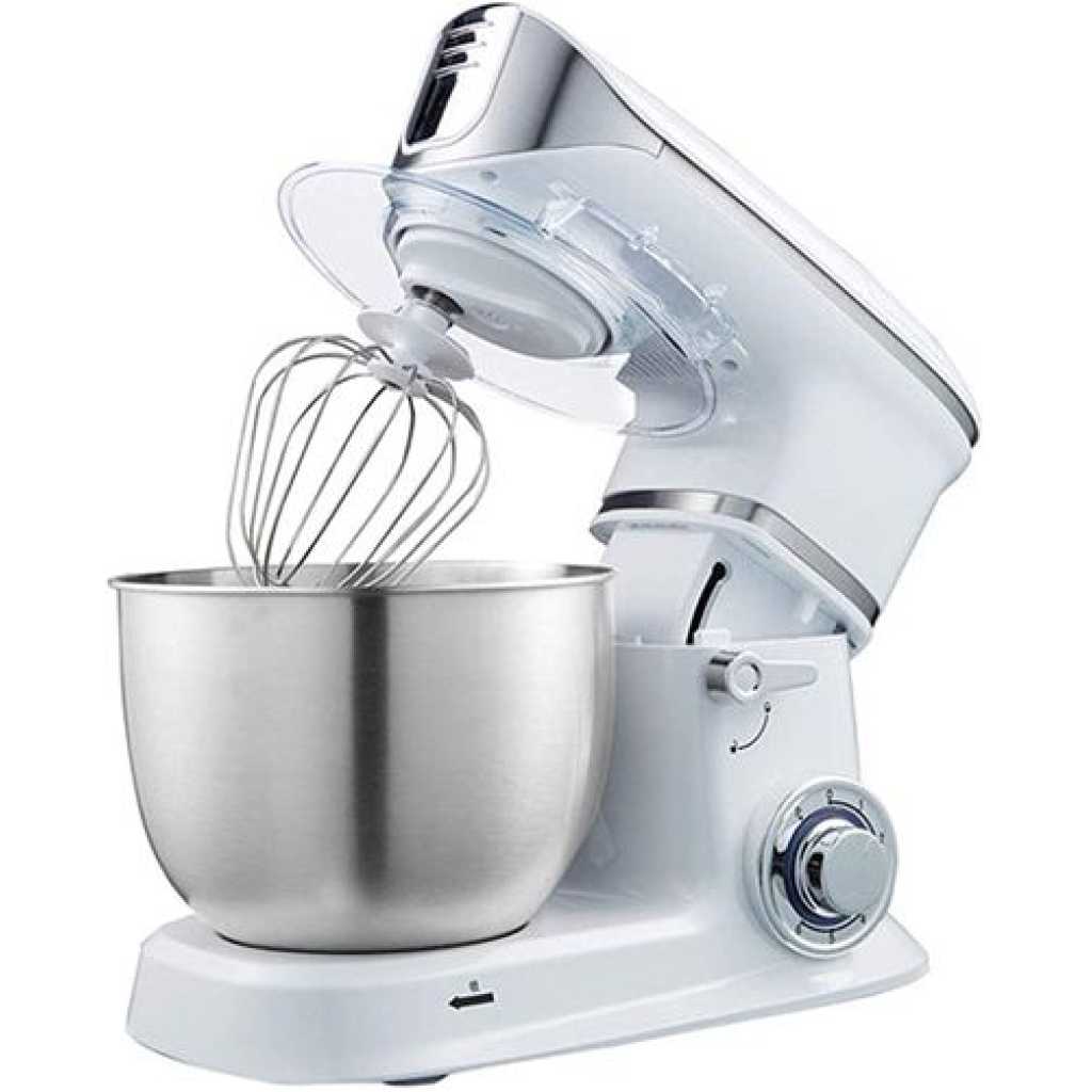 Hoffmans 6L 3In1Blender Dough Hand Stand Mixer Food Processor- White .