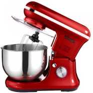 Dsp 5.5L 4 In1 Dough Hand Stand Mixer Food Processor, Red.