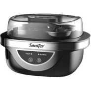 Sonifer 1L Portable Heating Temperature Control Electrical Mini Automatic Yogurt Maker Machine- Black.