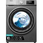 Hisense 10KG Automatic Front Load Washing Machine | Inverter Motor WFBJ1014VS - Grey