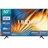 Hisense 50 Inch 4K Ultra HD Frameless Smart VIDAA TV With In-Built WIFI - Black